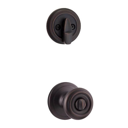 Kwikset Cameron Knob Interior Single Cylinder Handleset Trim 978CN-11P